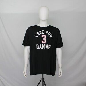 Share Nike T Shirt Love For Damar 3 Black 3XL The Nike Tee Dri Fit - [MT50]